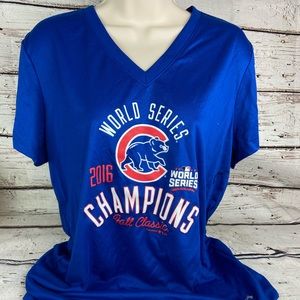 Chicago Cubs World Series xl heat gear shirt
